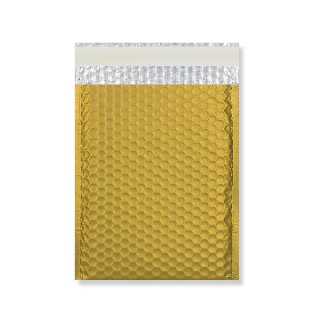 Gold Matt Metallic Padded Bubble Bags — Metallic_Gold — 190gsm — 320 × 450 mm
