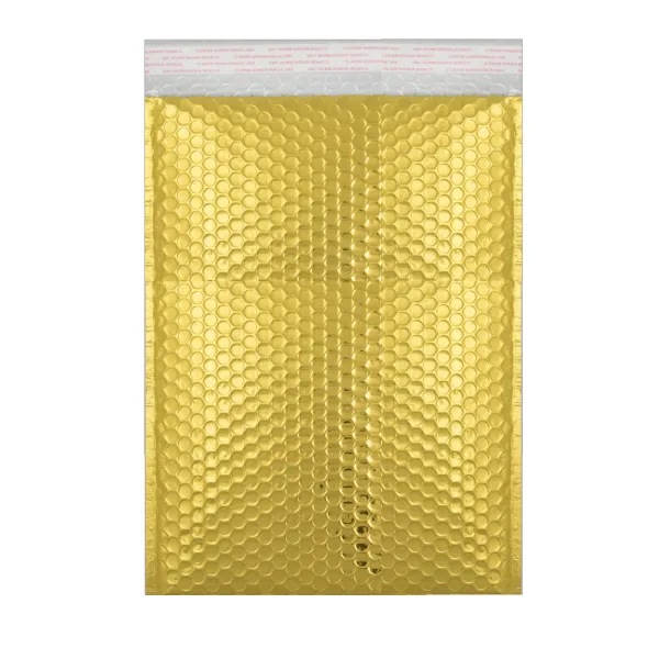 Gold Gloss Metallic Bubble Bag — C3 Gold Gloss Bubble Bag — 450 × 320 mm
