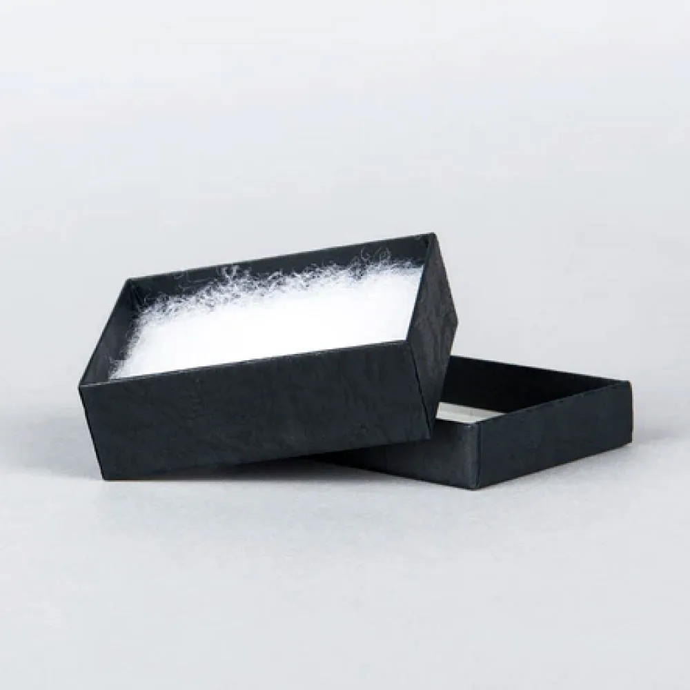 Jewellery boxes — Black — Single Ring — 35 × 35 × 26 mm