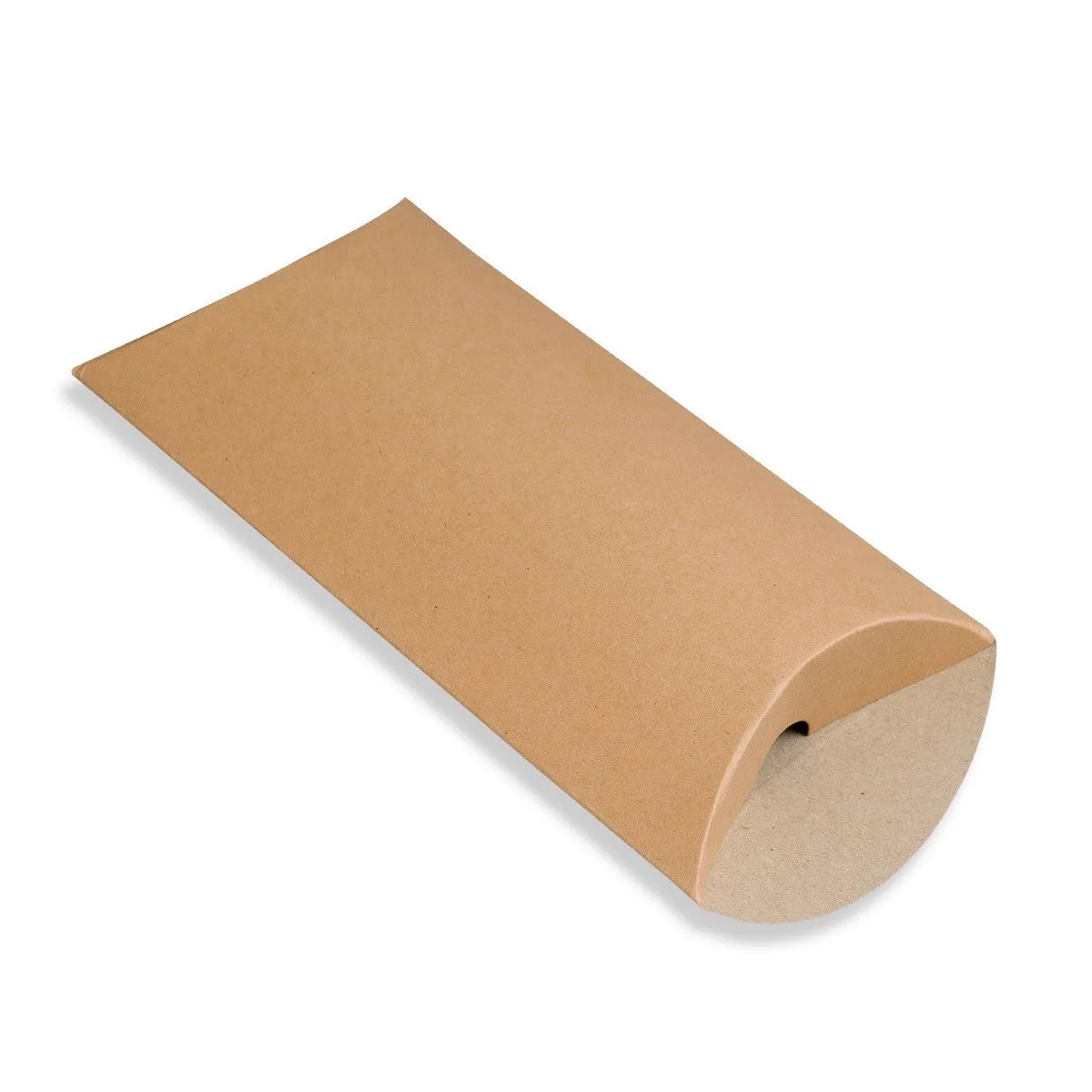 Manilla Kraft Pillow Boxes — Manilla — 350gsm — 114 × 162 mm