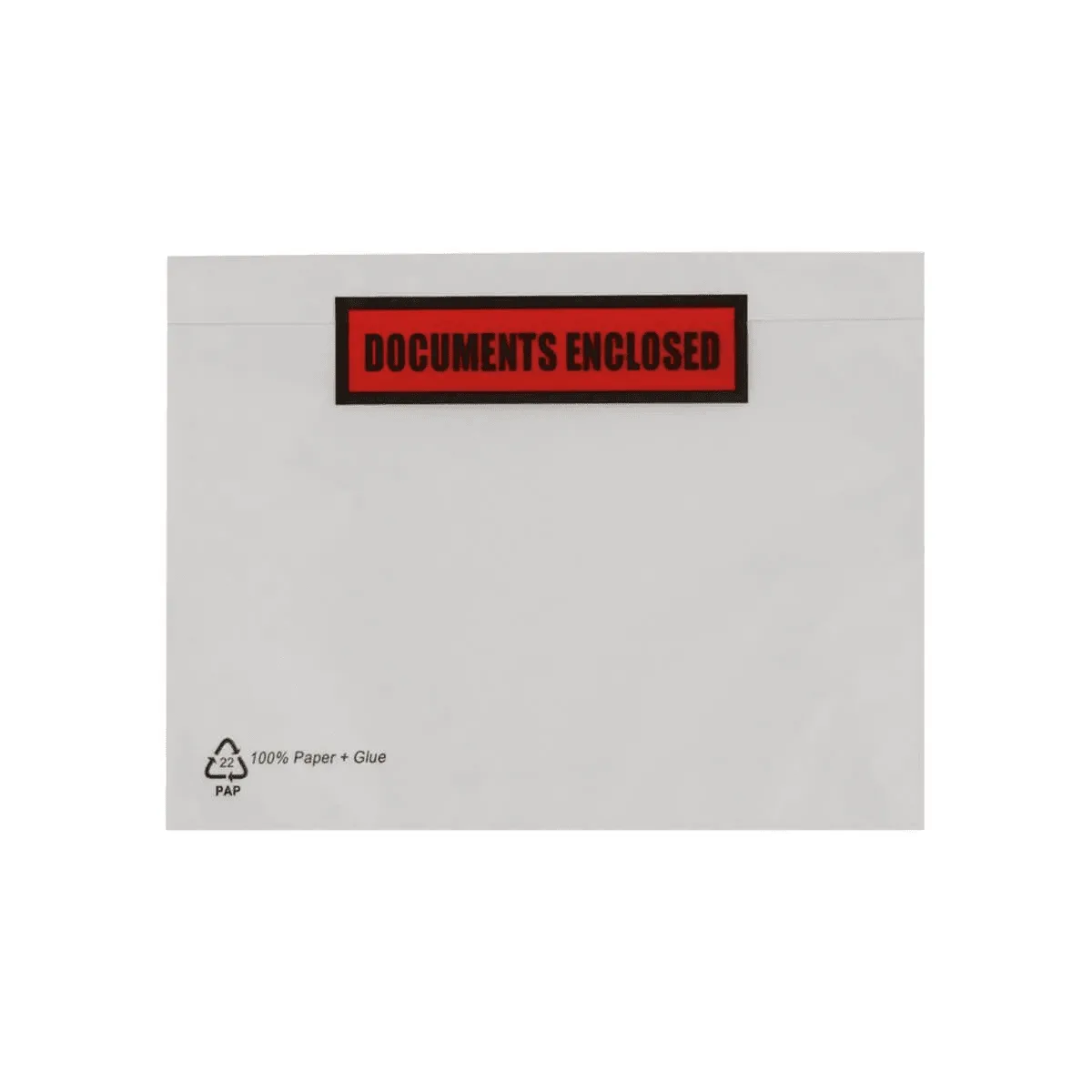 Paper Printed Document Wallets — C6 — 162 × 114 mm
