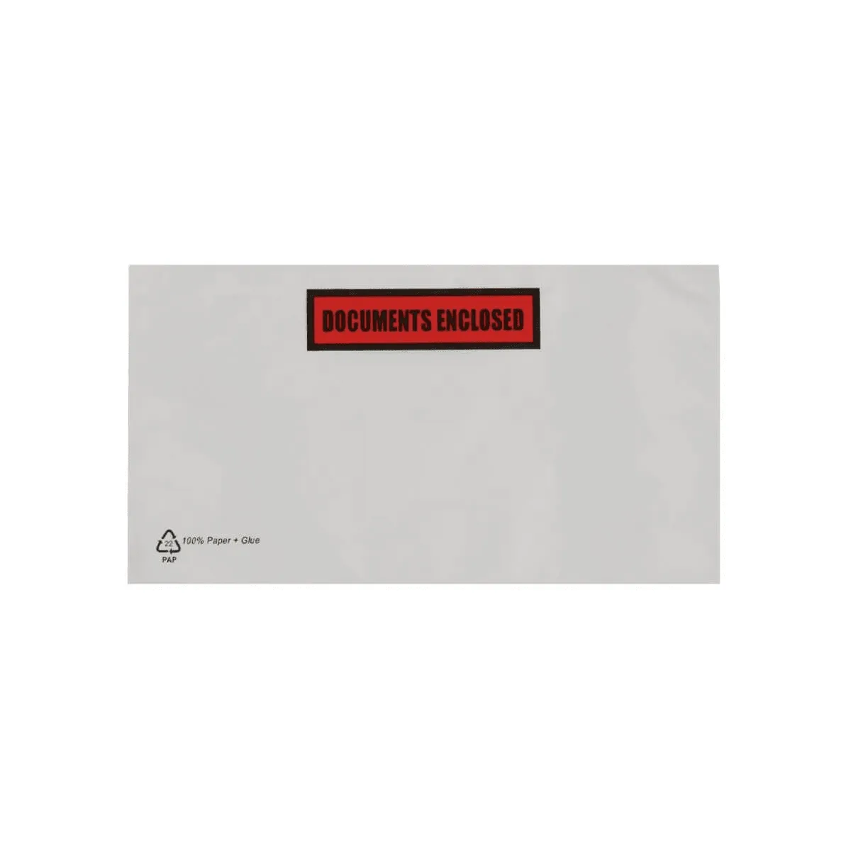 Paper Printed Document Wallets — DL — 220 × 110 mm