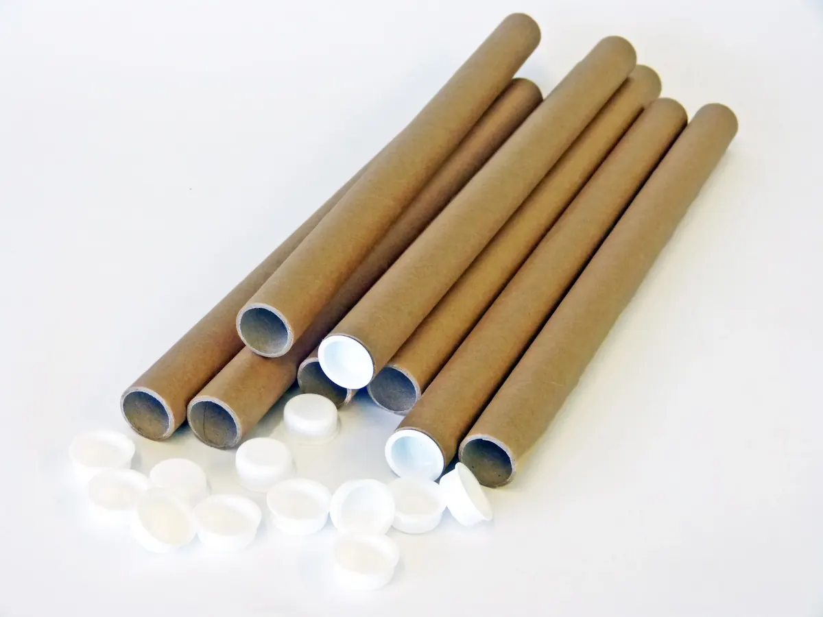 Postal Tubes - Standard Duty — Brown — Large Letter — A4 — Ø 21mm — 330 × 21 mm