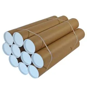 Postal Tubes - Standard Duty — Brown — Medium Cardboard Tube — A2 — Ø 76mm — 450 × 76 mm