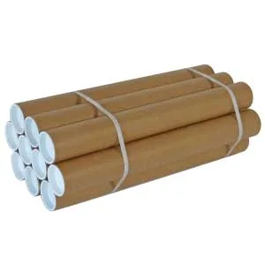 Postal Tubes - Standard Duty — Brown — Small Cardboard Tube — A3 — Ø 38mm — 330 × 38 mm