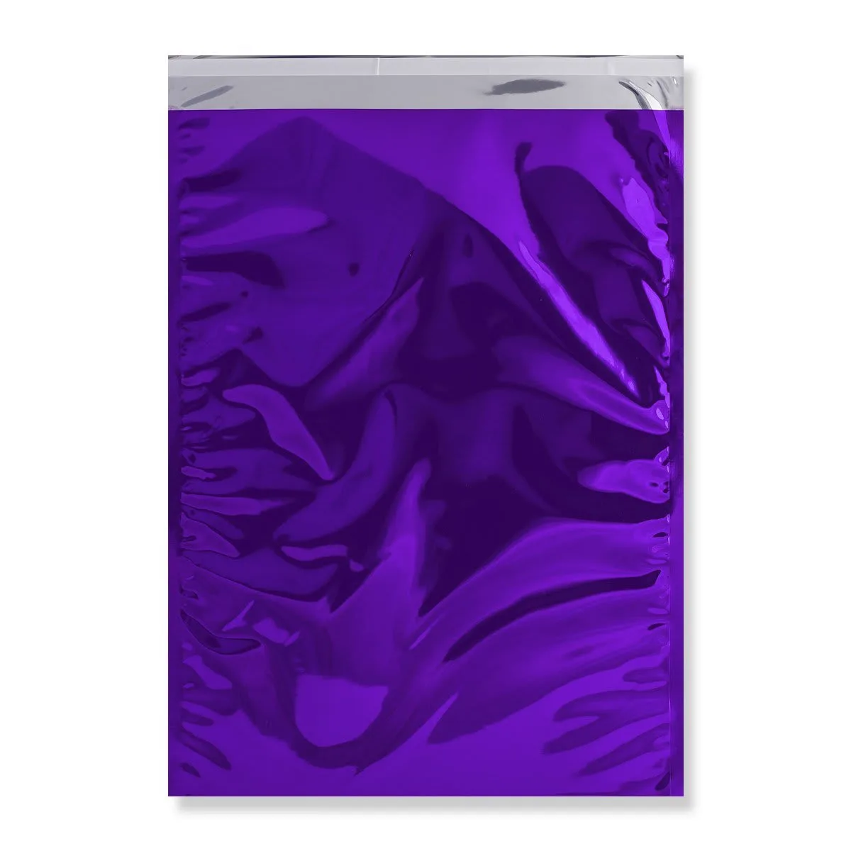 Purple Gloss Metallic Foil Bags Peel & Seal — Purple — 70gsm — 320 × 450 mm