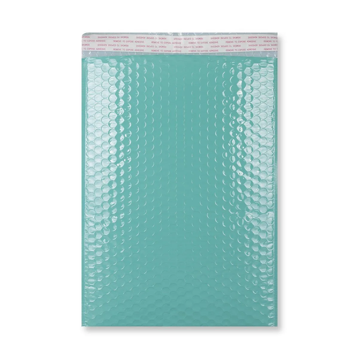 Robin Egg Blue Poly Gloss Bubble Bags — Robin_Egg_Blue — 190gsm — 240 × 340 mm