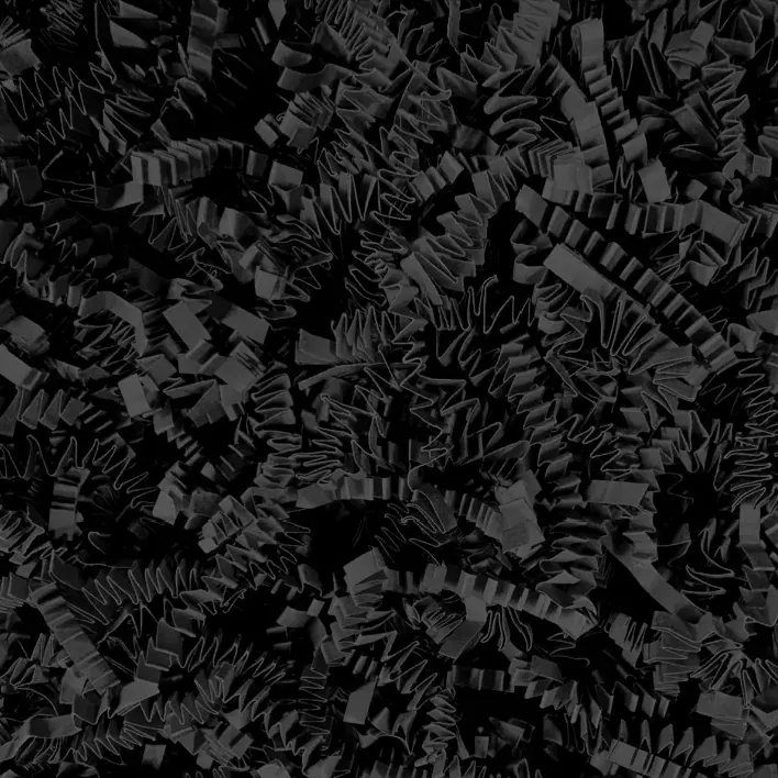 Shredded Paper — Black