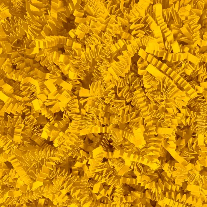 Shredded Paper — Dark Yellow