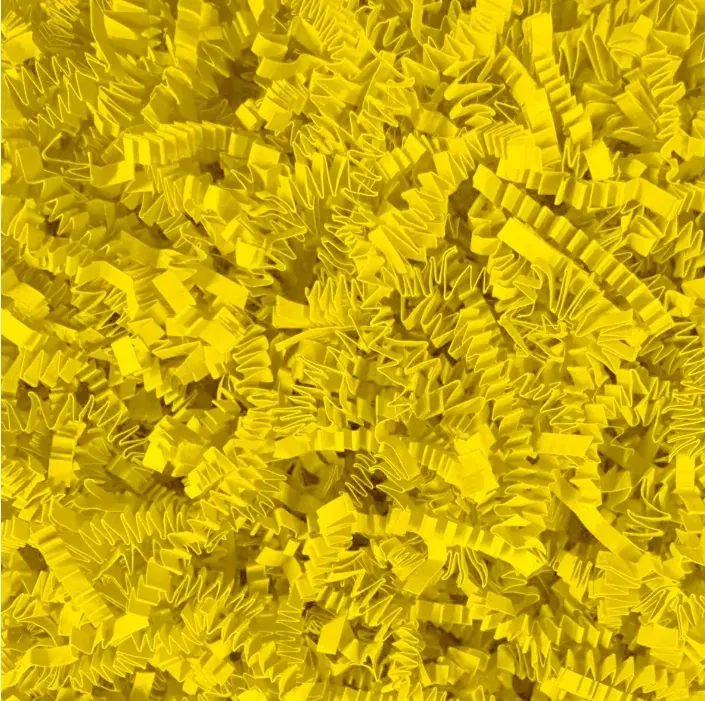 Shredded Paper — Mid Yellow