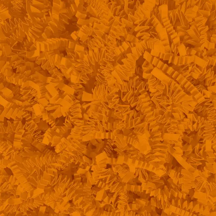 Shredded Paper — Orange
