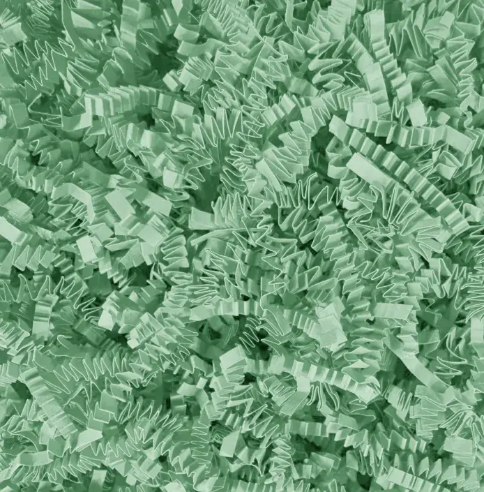Shredded Paper — Pale Green