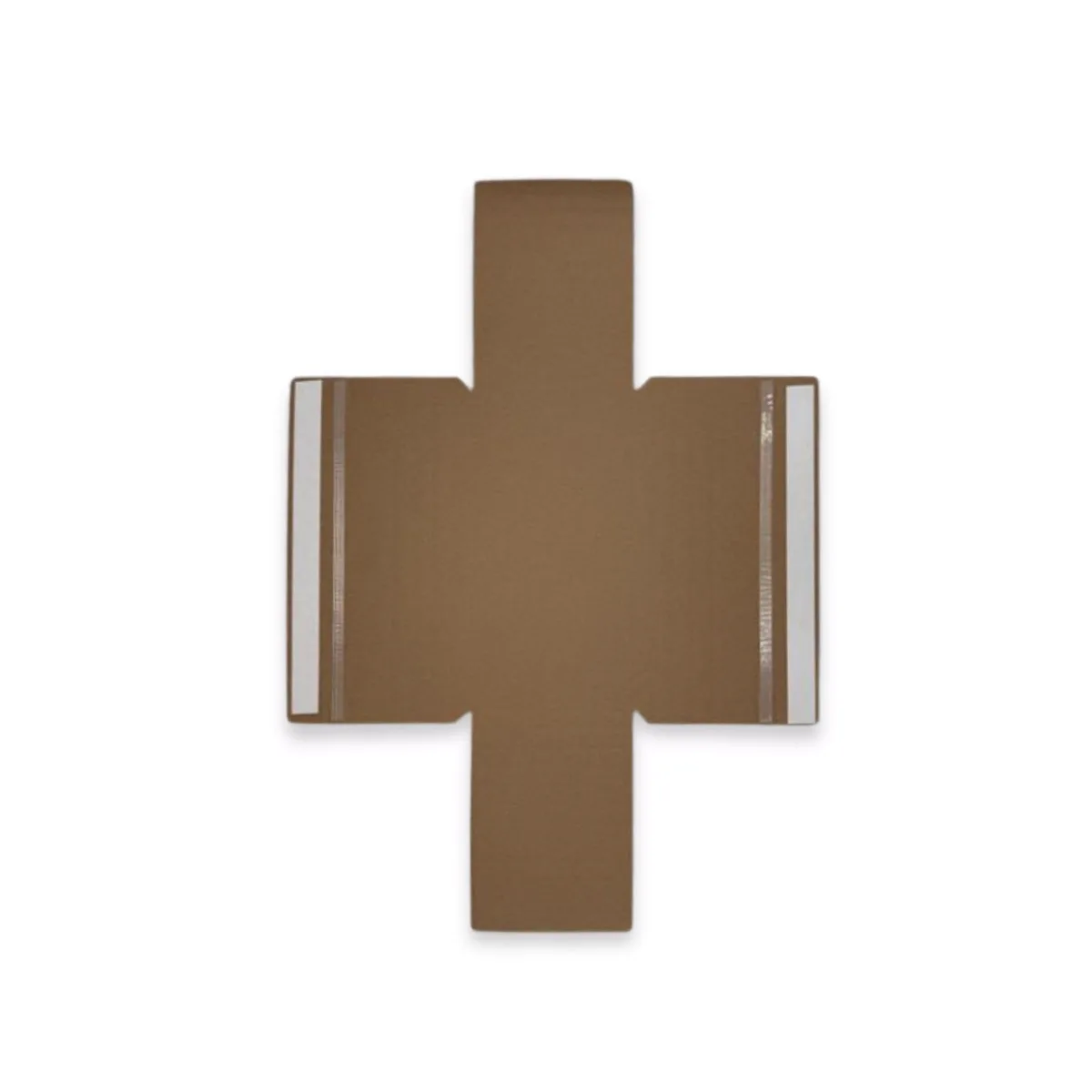 White Cross Mailer Packing Boxes — White — 220gsm — 220 × 110 mm