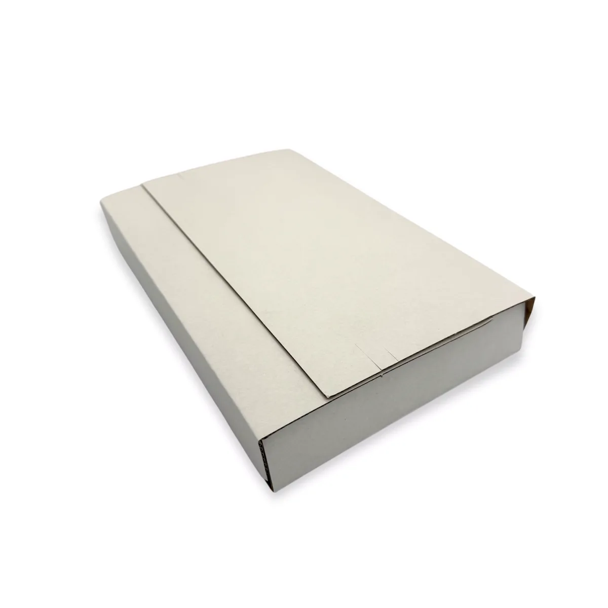 White Cross Mailer Packing Boxes — White — 500gsm — 165 × 235 mm