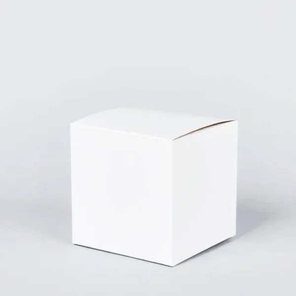 White Gift Boxes — 100 × 100 × 100 mm