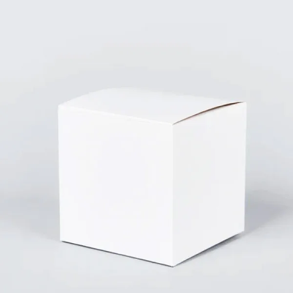 White Gift Boxes — 114 × 114 × 114 mm