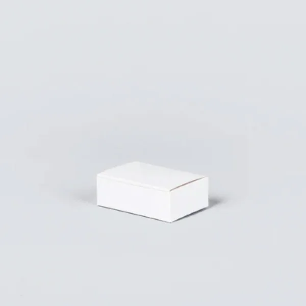 White Gift Boxes — 76 × 51 × 25 mm
