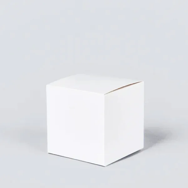 White Gift Boxes — 52 × 52 × 52 mm