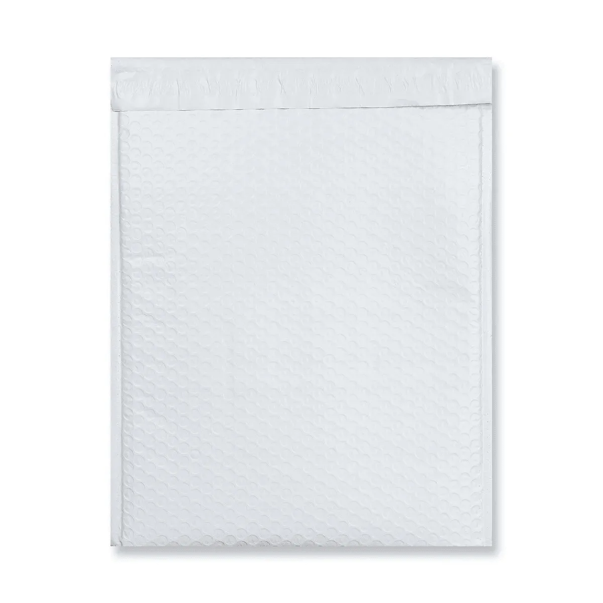 White Poly Bubble Bags — White Bubble Mailer — 385 × 285 mm